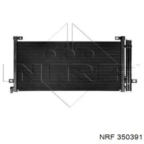 Купити 350391 NRF Радіатор системи охолодження кондиціонера