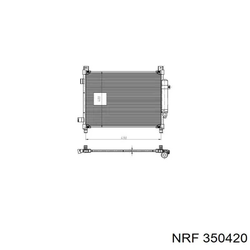 350420 NRF Конденсатор