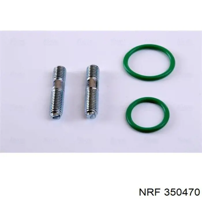 350470 NRF радіатор кондиціонера