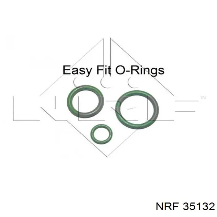 35132 NRF радіатор кондиціонера