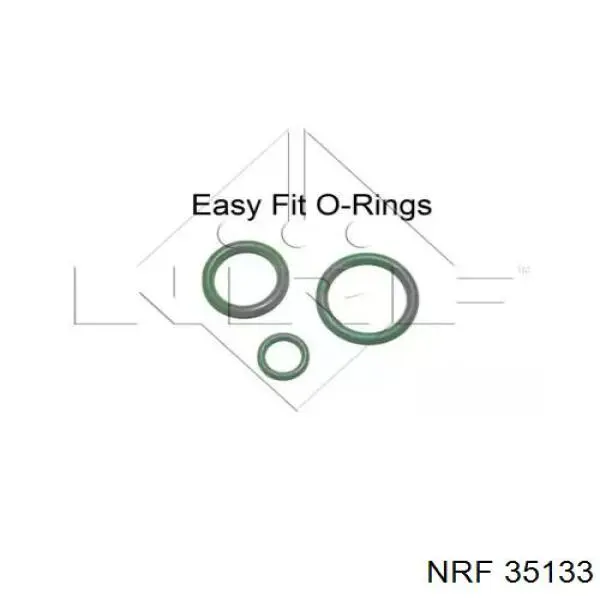 35133 NRF радіатор кондиціонера