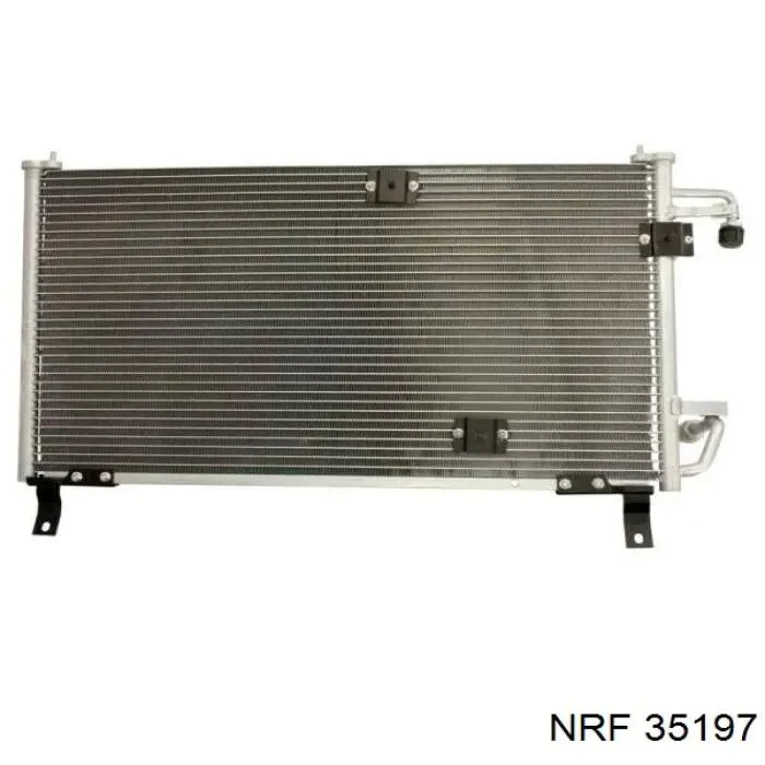 35197 NRF радіатор кондиціонера