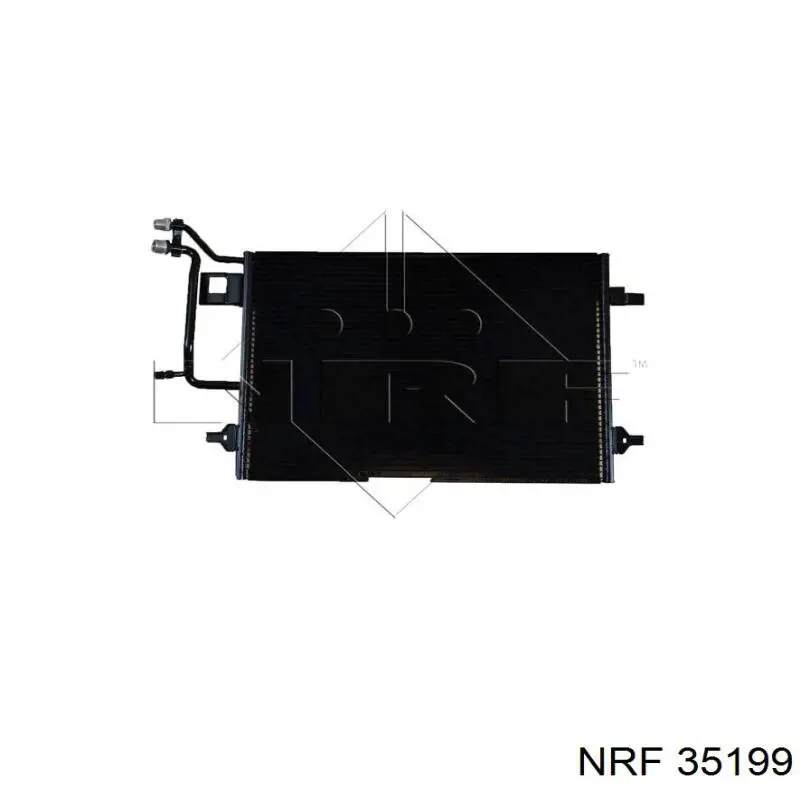 35199 NRF радіатор кондиціонера