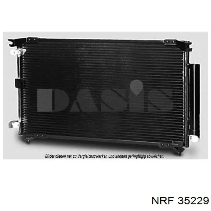 Радіатор охолодження кондиціонера NRF 35229