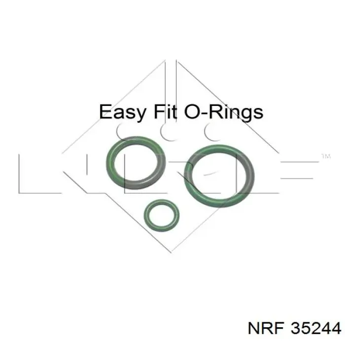 Конденсатор кондиціонера NRF 35244 ціна, від 119.27 USD