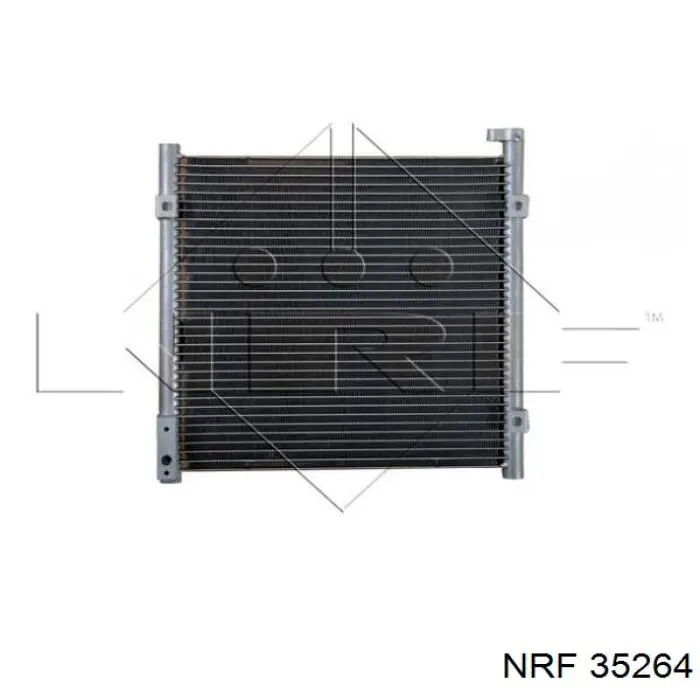 Радіатор кондиціонера 35264 NRF