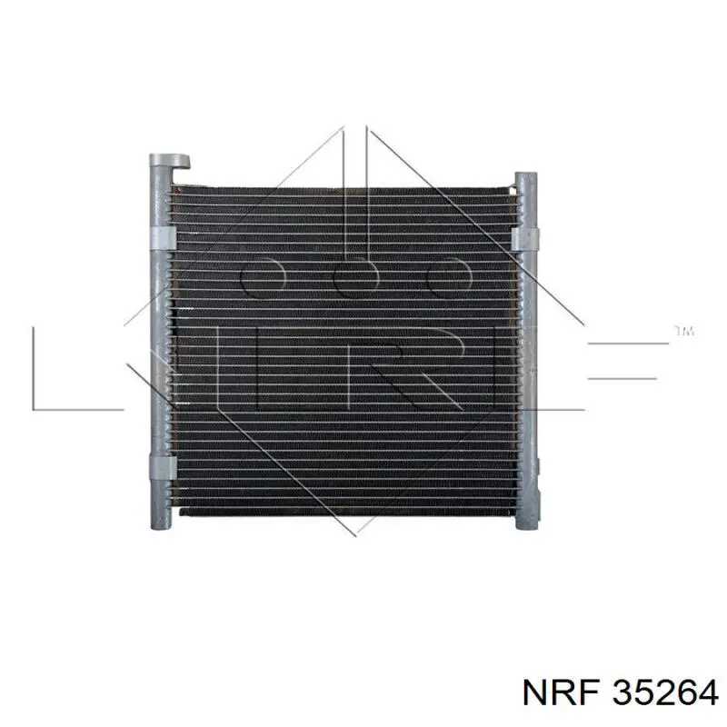 35264 NRF радіатор кондиціонера