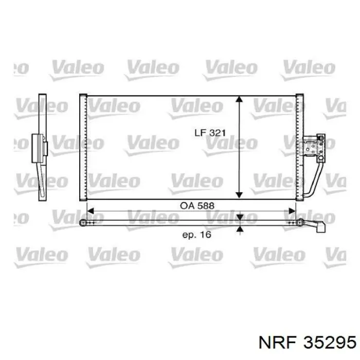 Конденсатор кондиціонера Mahle Original AC266000S ціна, від 77.51 USD