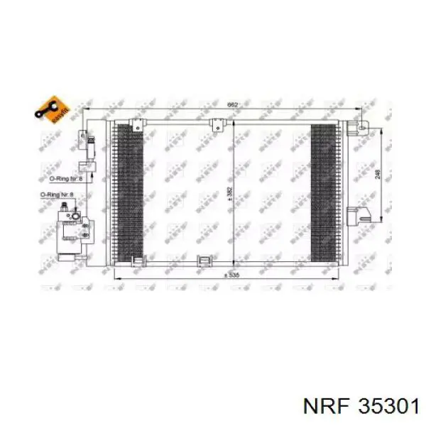 35301 NRF Конденсатор