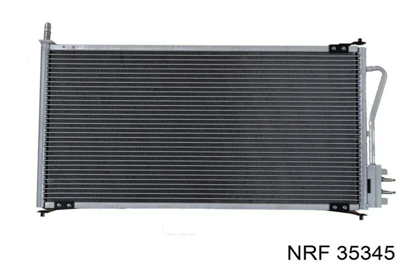 Радіатор кондиціонера 35345 NRF