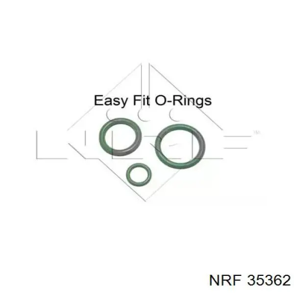 35362 NRF радіатор кондиціонера