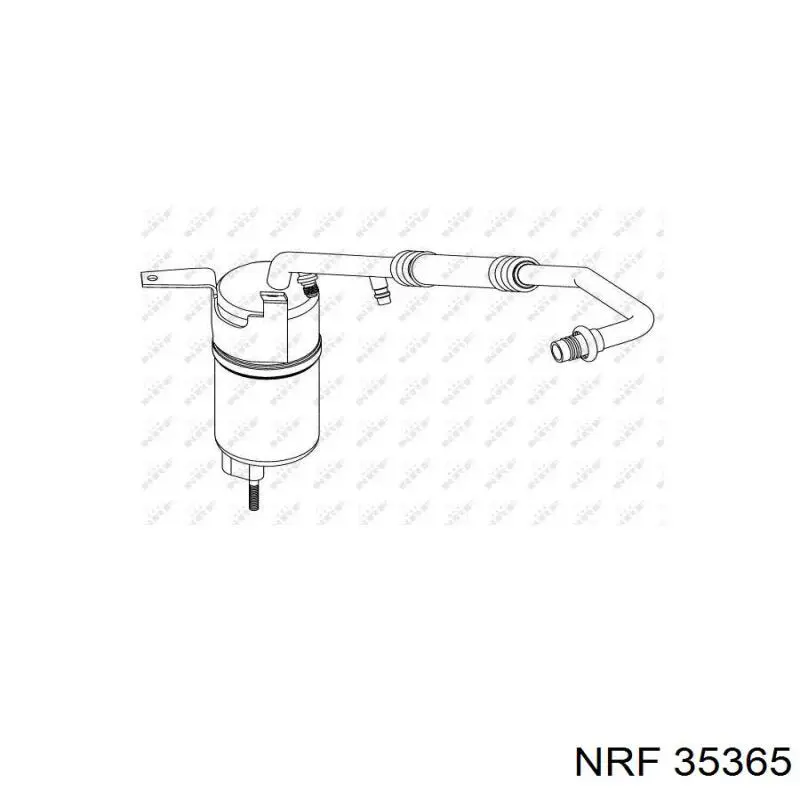 Конденсатор кондиціонера NRF 35365 ціна, від 73.25 USD