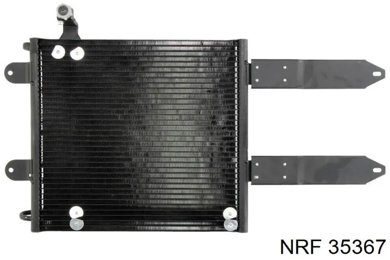 35367 NRF радіатор кондиціонера