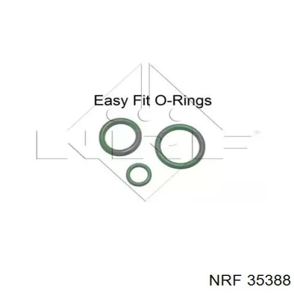 35388 NRF радіатор кондиціонера
