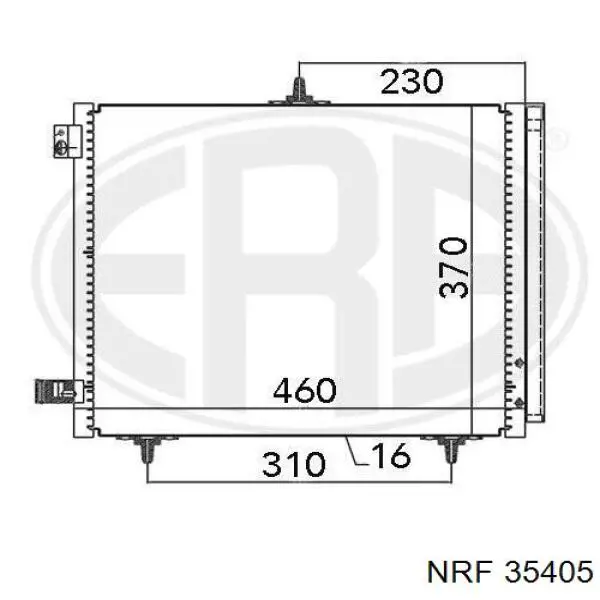 Купити AC848900 Maxgear Радіатор системи охолодження кондиціонера