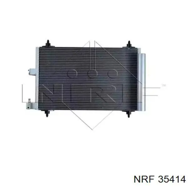 Радіатор кондиціонера 35414 NRF