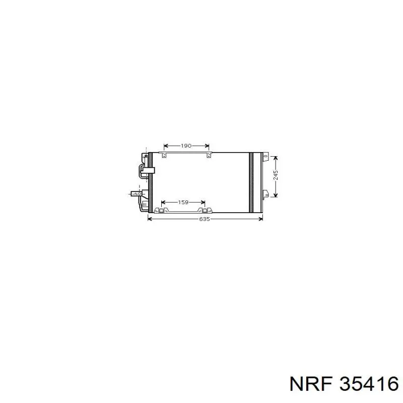 35416 NRF Конденсатор