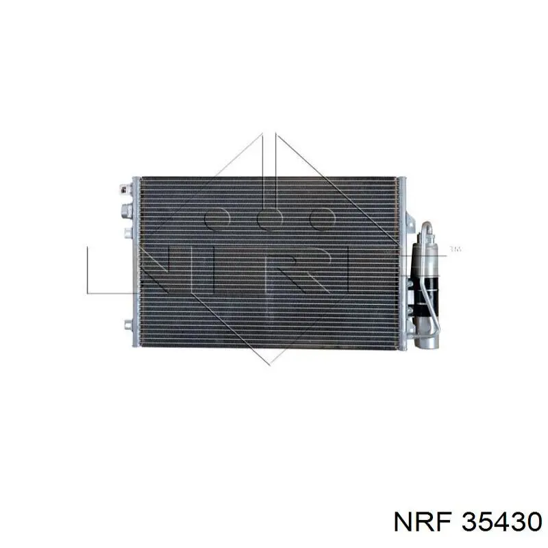 Радіатор охолодження кондиціонера NRF 35430