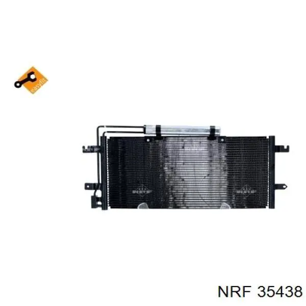 35438 NRF радіатор кондиціонера
