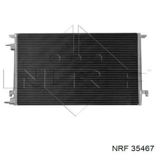 Радіатор кондиціонера 35467 NRF