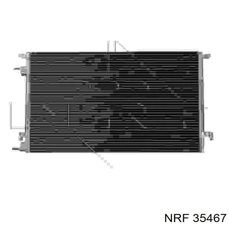 Радіатор охолодження кондиціонера NRF 35467