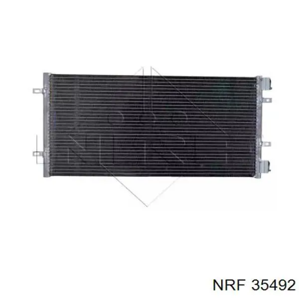 35492 NRF радіатор кондиціонера