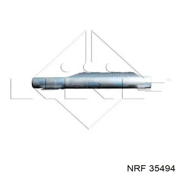 Радіатор охолодження кондиціонера NRF 35494