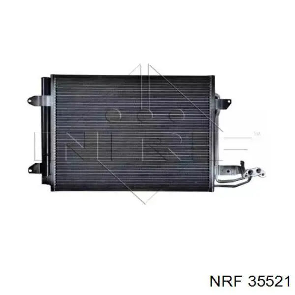 Радіатор охолодження кондиціонера NRF 35521