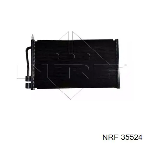 Радіатор охолодження кондиціонера NRF 35524