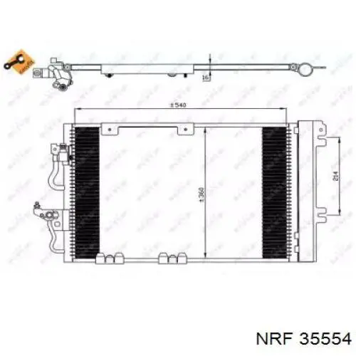 1850097 Opel Конденсатор