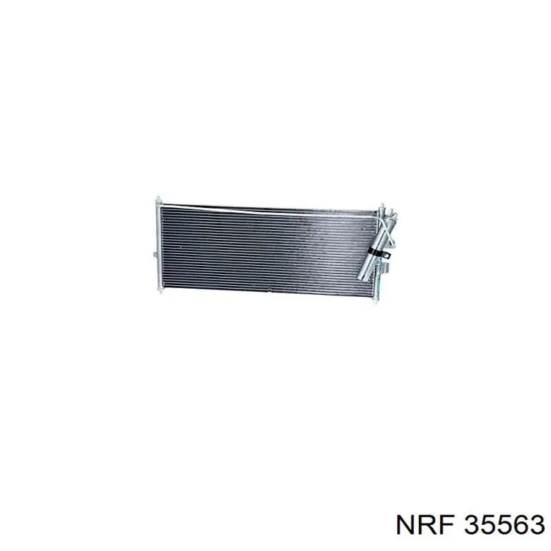 35563 NRF радіатор кондиціонера
