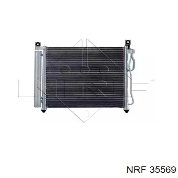 35569 NRF радіатор кондиціонера