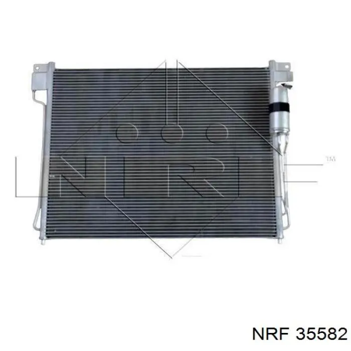 Радіатор кондиціонера Nissan Pathfinder (R51M) (Нісан Патфайндер)