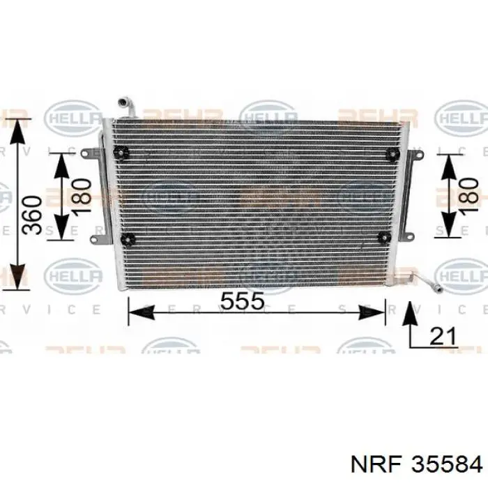 Радіатор кондиціонера FP74K174 FPS