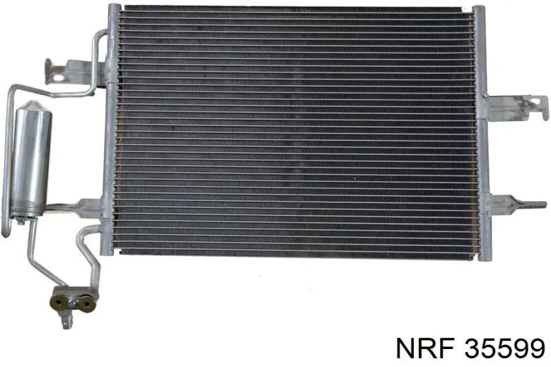 35599 NRF радіатор кондиціонера