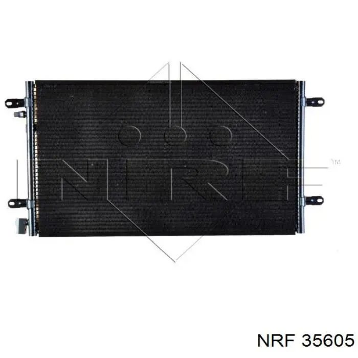 35605 NRF радіатор кондиціонера
