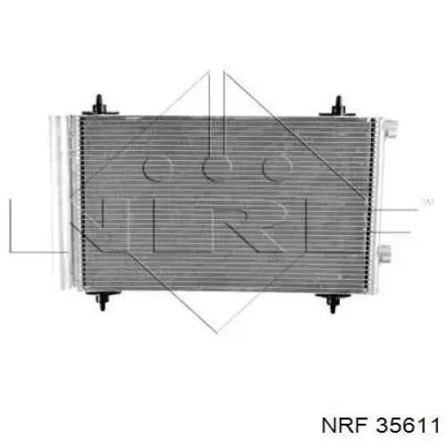 Радіатор кондиціонера 35611 NRF