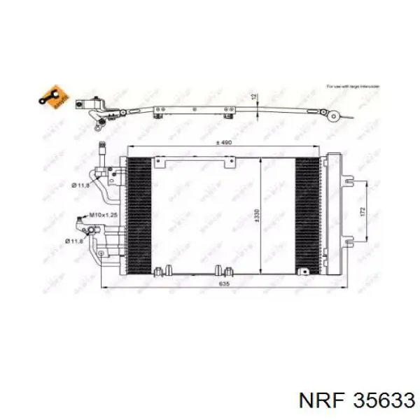 35633 NRF Конденсатор