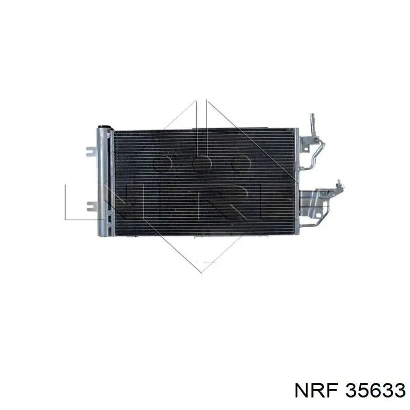 Радіатор охолодження кондиціонера NRF 35633