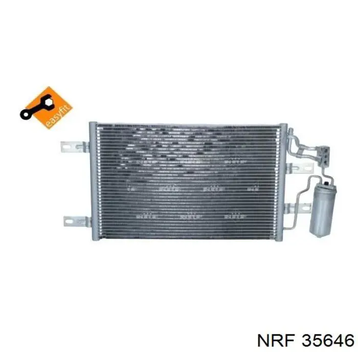 5559K8C2S Polcar радіатор кондиціонера