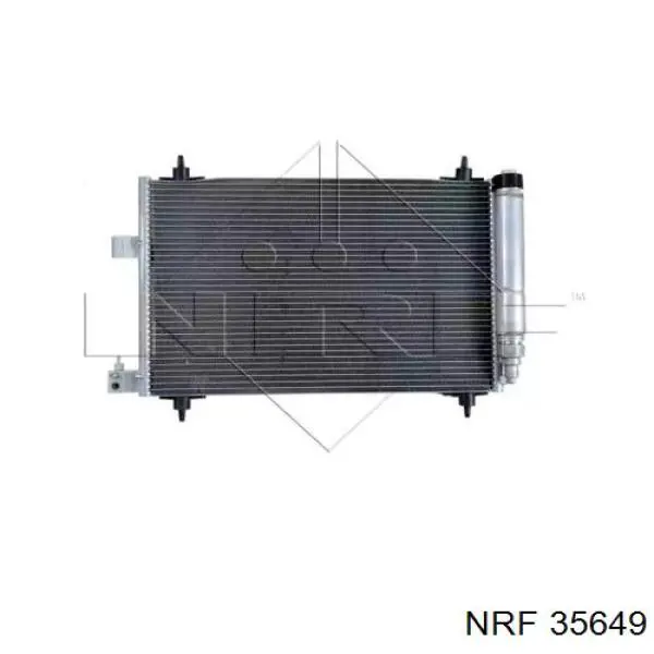 Радіатор кондиціонера AC856227 Maxgear