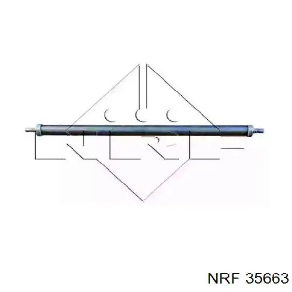 Радіатор охолодження кондиціонера NRF 35663