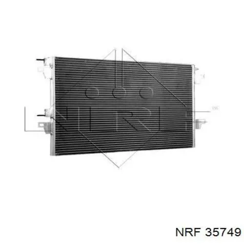 Купити 35749 NRF Радіатор системи охолодження кондиціонера