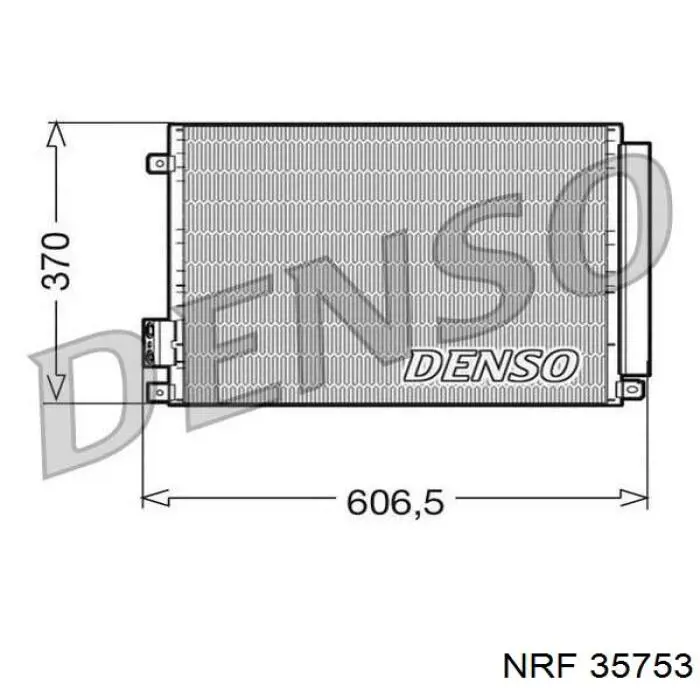 Конденсатор кондиціонера Glyser 095347 ціна, від 80.28 USD