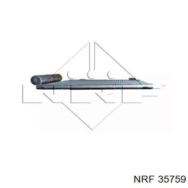 35759 NRF радіатор кондиціонера