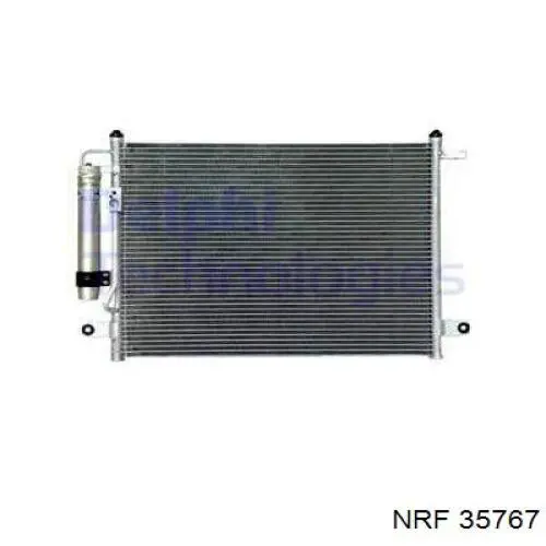 Купити 35767 NRF Радіатор системи охолодження кондиціонера
