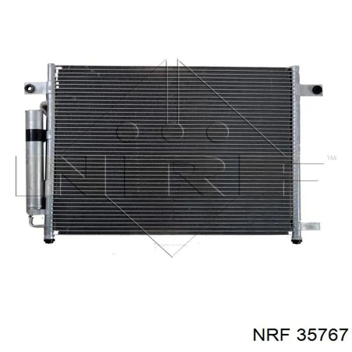 Радіатор охолодження кондиціонера NRF 35767