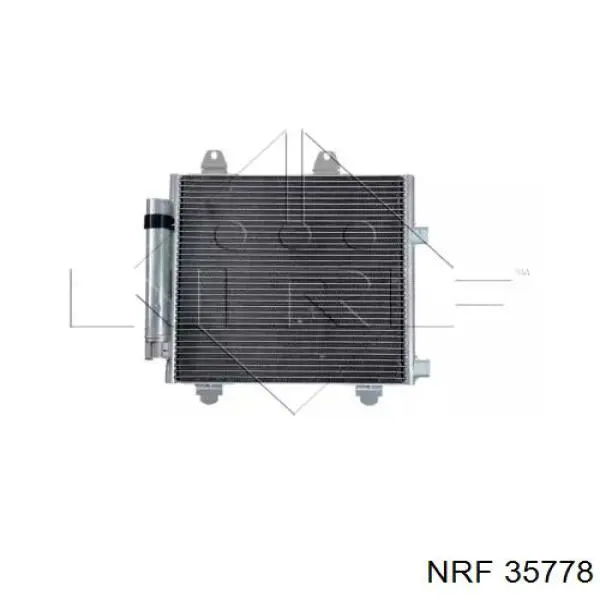 35778 NRF радіатор кондиціонера