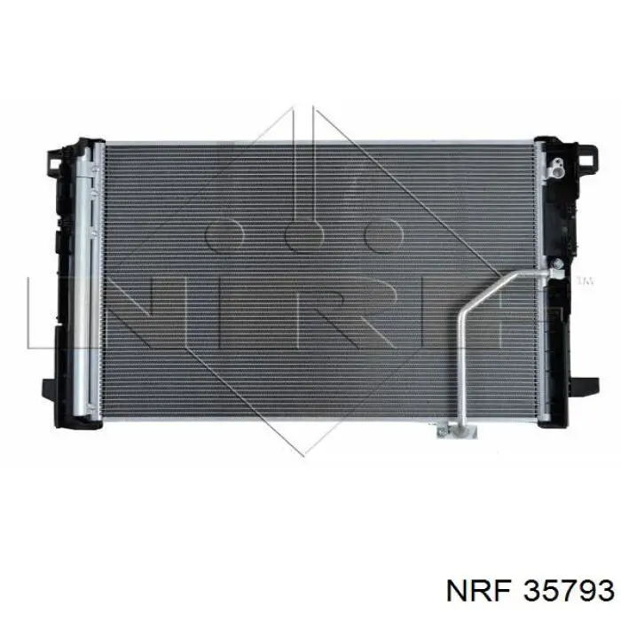35793 NRF радіатор кондиціонера