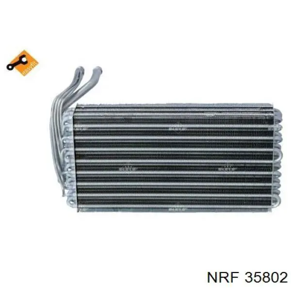 Радіатор кондиціонера 35802 NRF